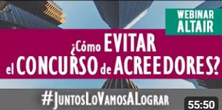 WEBINAR ¿Cómo EVITAR una SITUACIÓN CONCURSAL en la CRISIS del COVID-19? | ALTAIR SOLUCIONES REALES