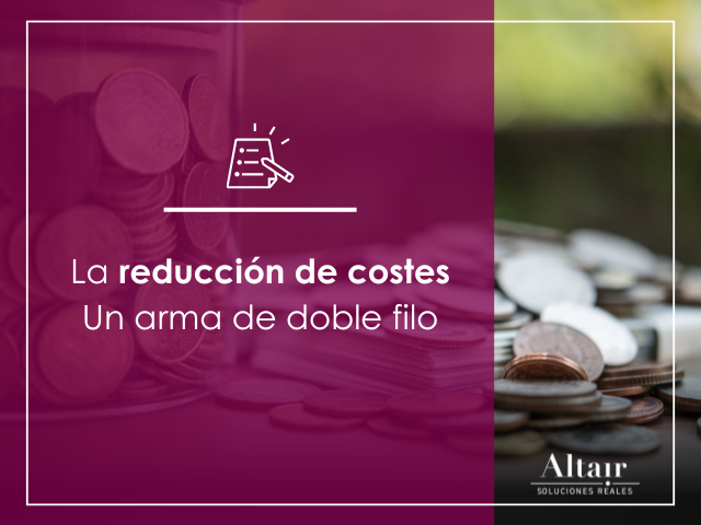 reducción de costes
